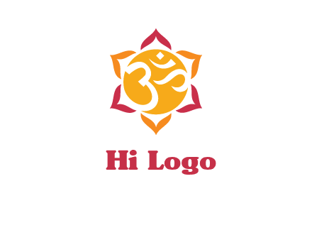 om religious logo