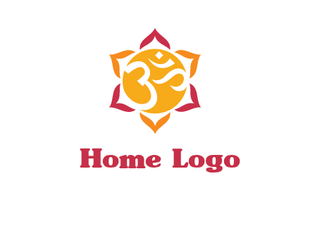 om religious logo