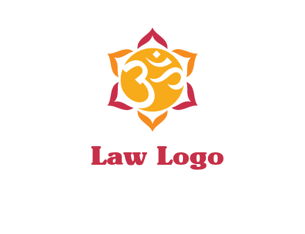 om religious logo