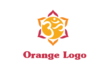 om religious logo