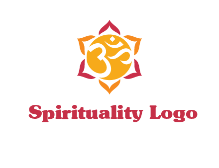 om religious logo