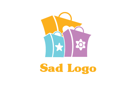 shopping bags icon