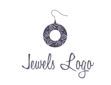 earring jewelry logo