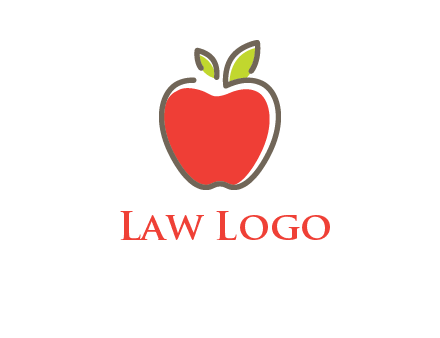 red apple logo