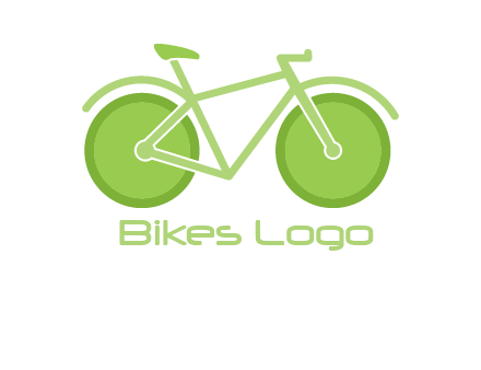 green bicycle logo