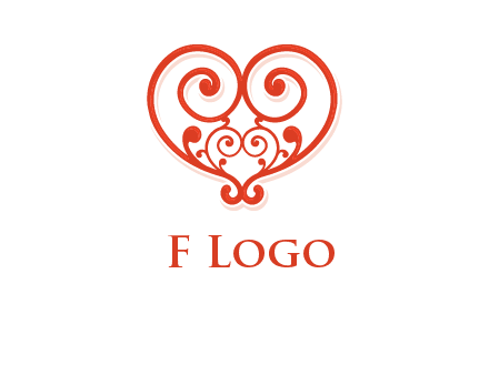 heart matchmaking logo design