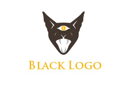 evil eye cat logo