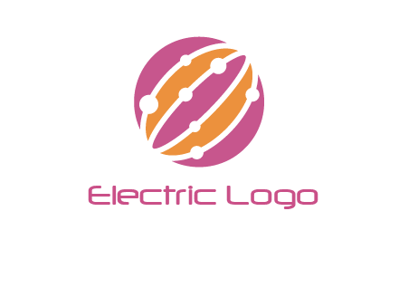 abstract globe logo