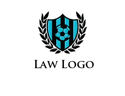 shield in football team logo