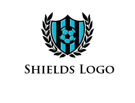 shield in football team logo