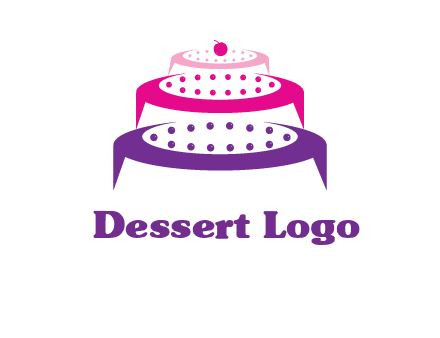 multi level cake logo