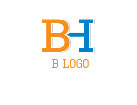 letters B and H