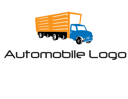 truck transportation logo