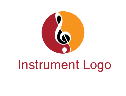 music note in colored circle logo