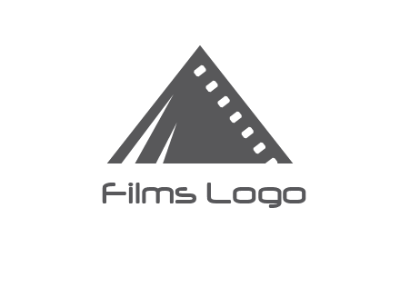 film reel mountain logo