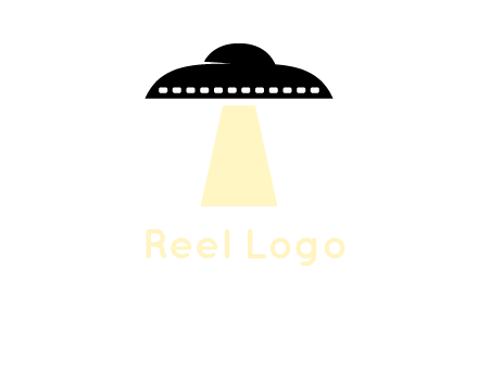 film reel incorporated with UFO logo