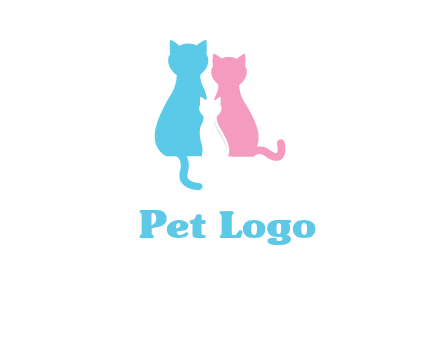 cat family logo