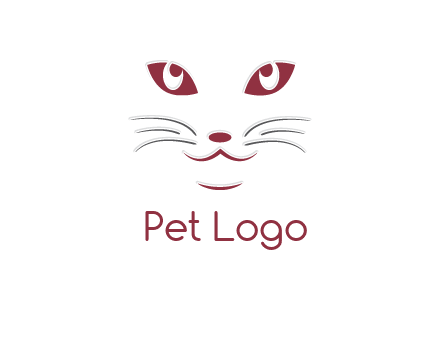 abstract cat logo