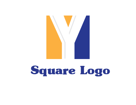 Letter Y inside square logo