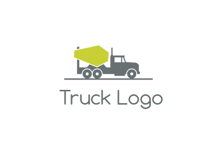 concrete mixer logo