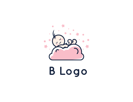 sleeping baby logo