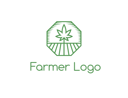 marijuana farm logo