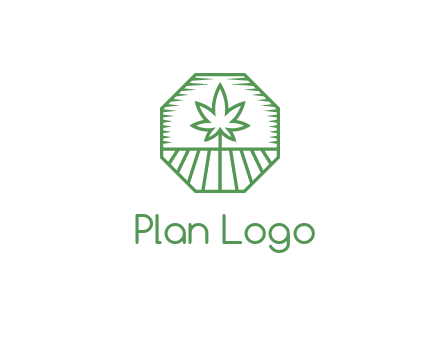 marijuana farm logo