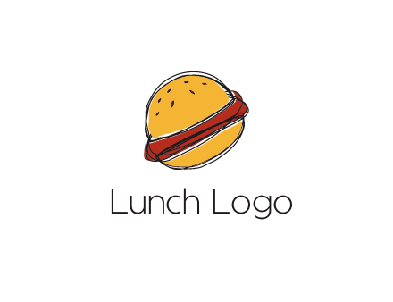 titled burger in a fast food logo