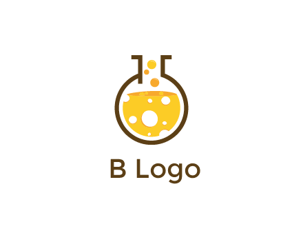 drink bubbling in flask logo