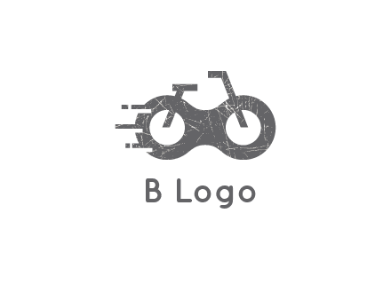 bike or glasses logo