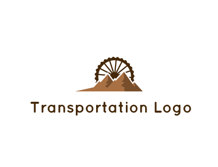 wheel behind the mountains logo