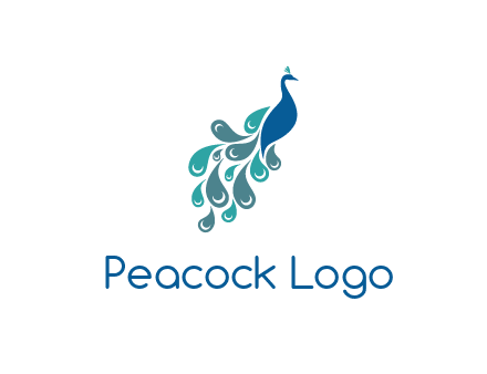 Indian peacock logo