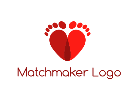 heart logo design creator