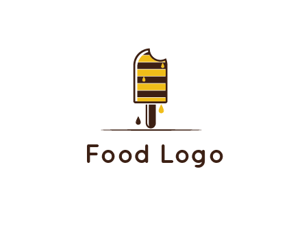 melting ice cream logo