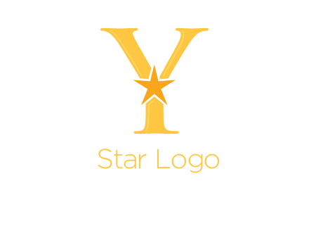 star in letter Y logo