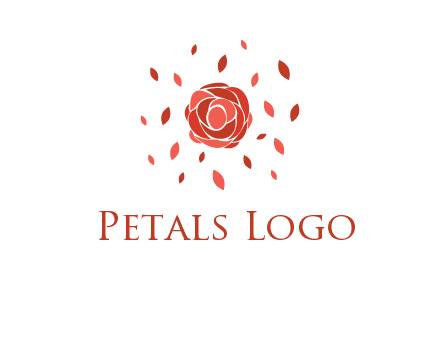 rose petals logo