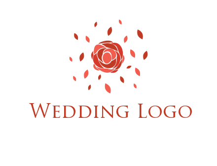 rose petals logo