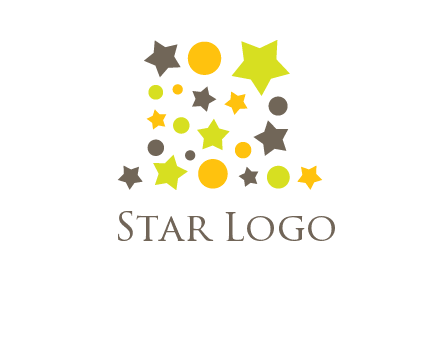 stars is shape of magic hat logo