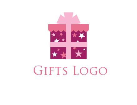 stars gift box logo