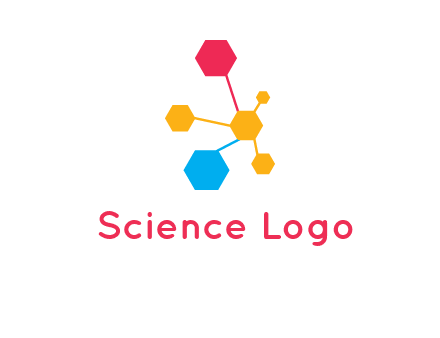 chemical bonding shapes logo