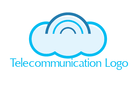 signals on cloud computing logo