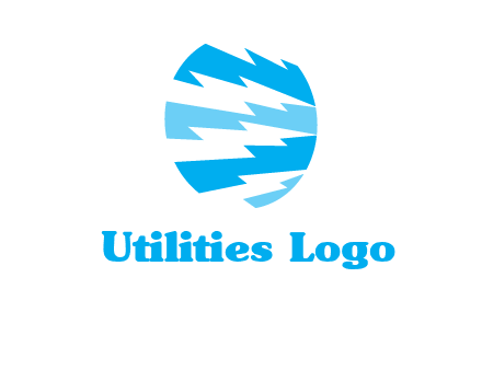 lightning bolts engineering logo