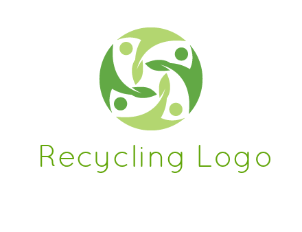 leaf people community logo