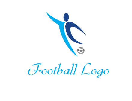 soccer player logo