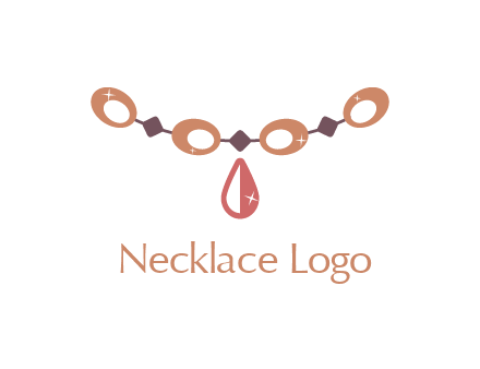 shiny necklace logo