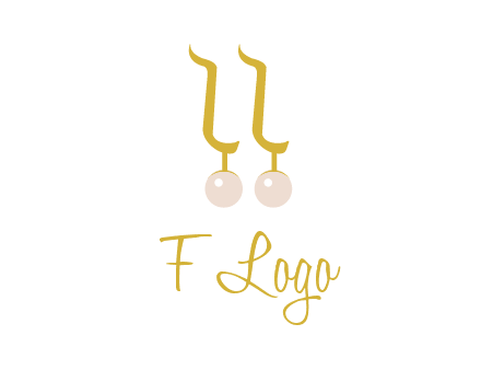 teardrop gold earrings with pearls logo