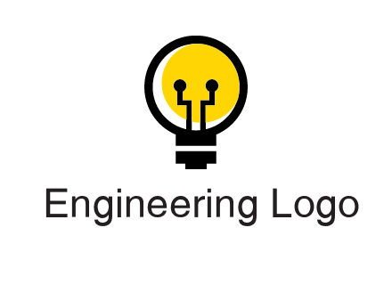 science logo with light bulb