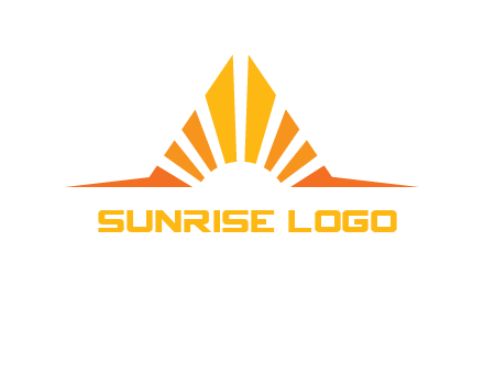 sun shining logo