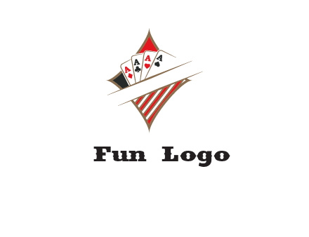 playing cards logo