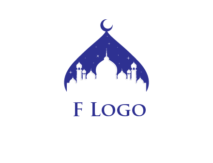 mosque inside the dome logo